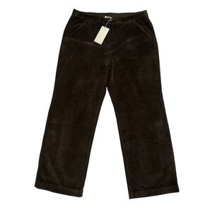Poetry Dark Brown Corduroy Trousers Women’s US 14